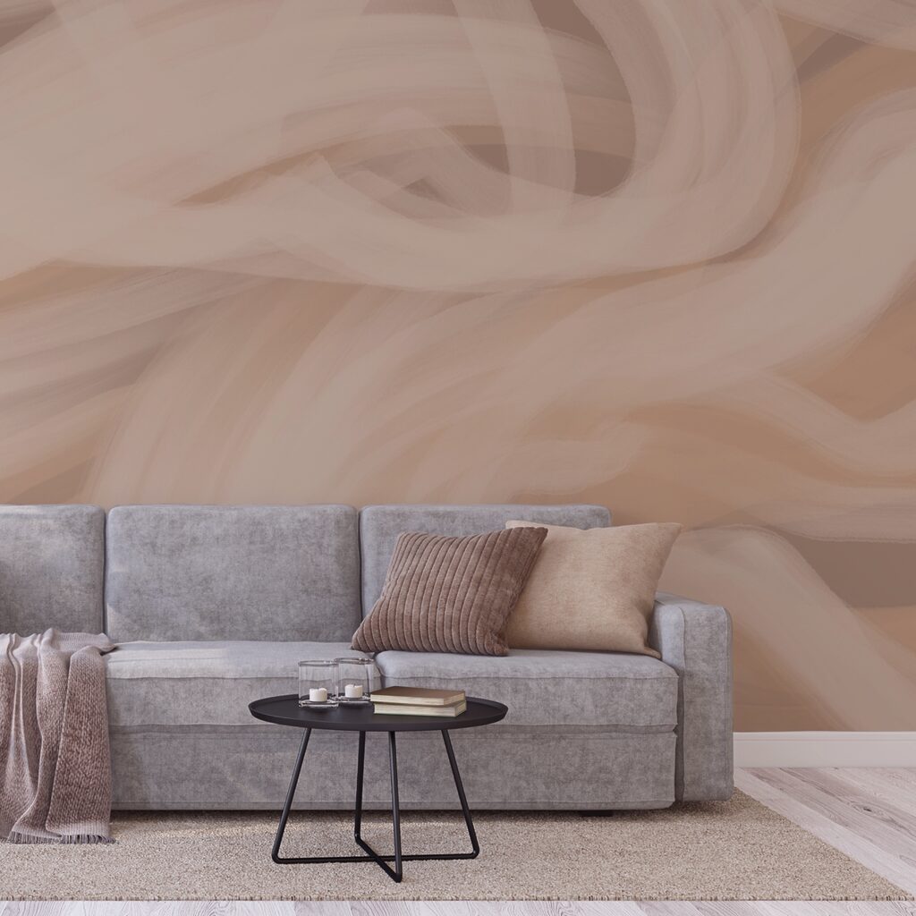 Απαλά κύματα σε ζεστούς τόνους