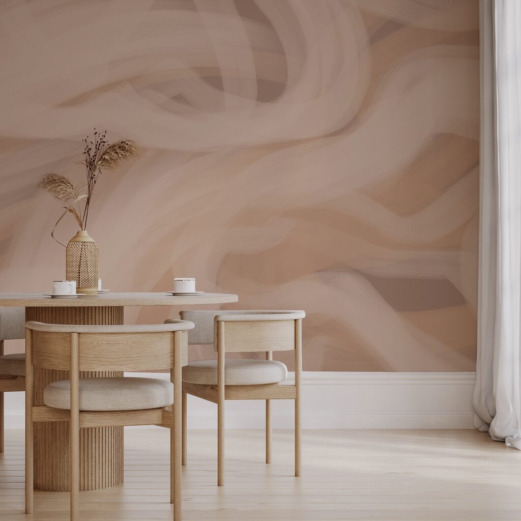 Απαλά κύματα σε ζεστούς τόνους