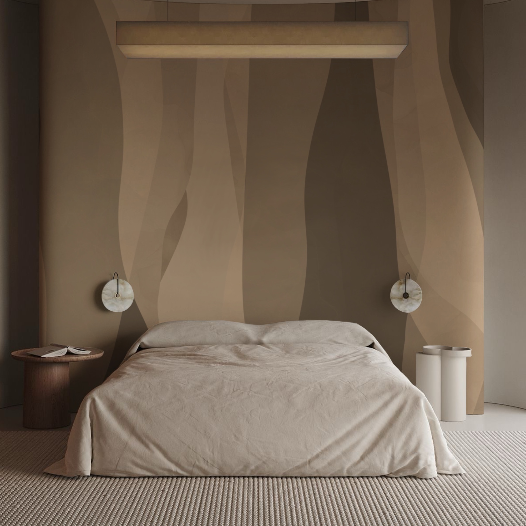 – Αφηρημένα στρώματα γήινων αποχρώσεων