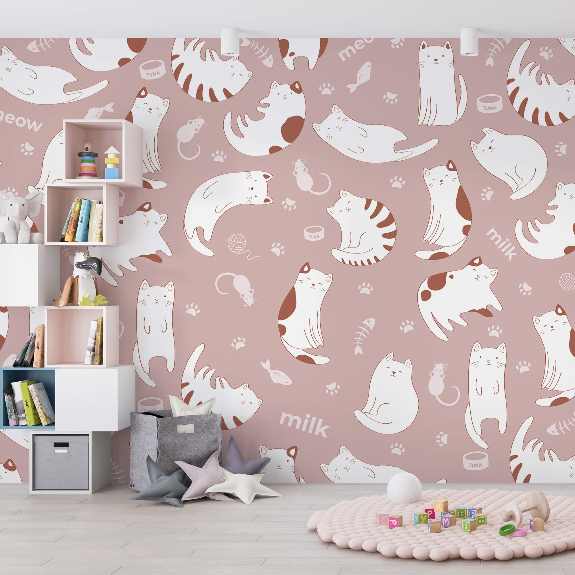 Μοτίβο γατών και ποντικιών