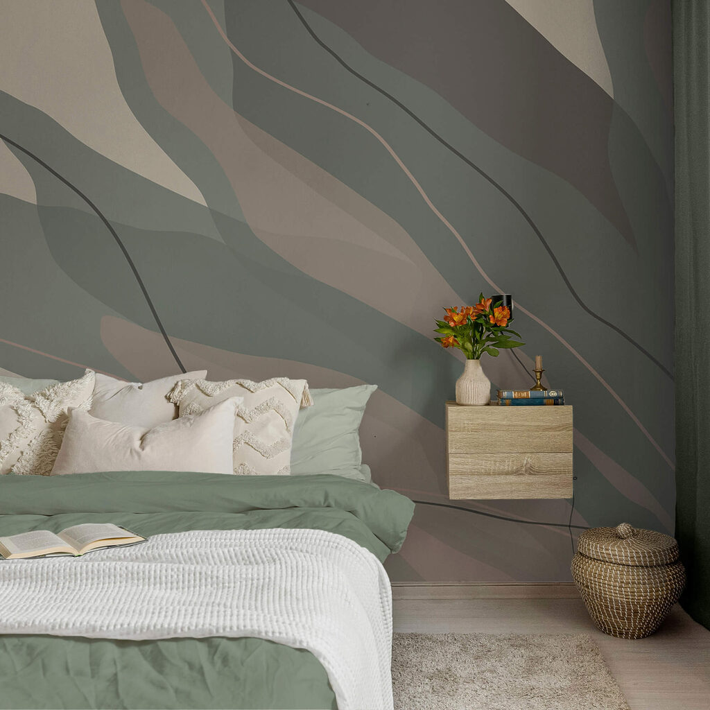 Ρευστά σχήματα σε απαλές αποχρώσεις