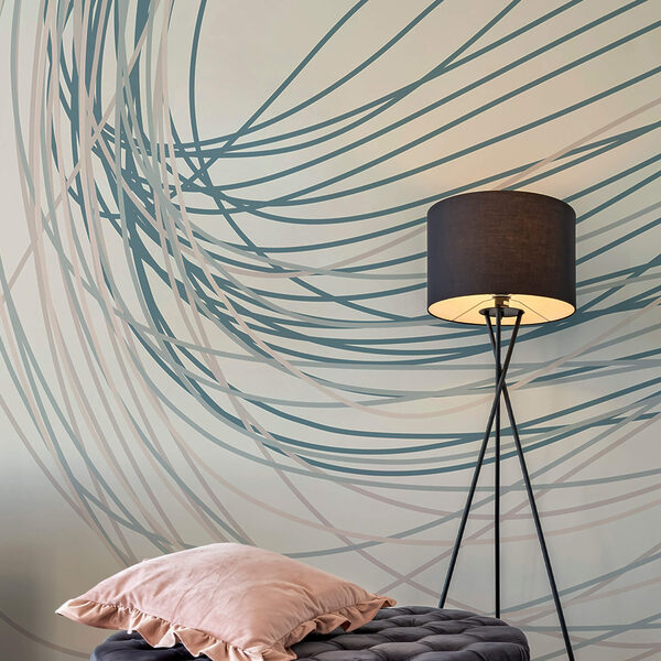 Οι ρέουσες γραμμές δημιουργούν έναν απαλό ρυθμό