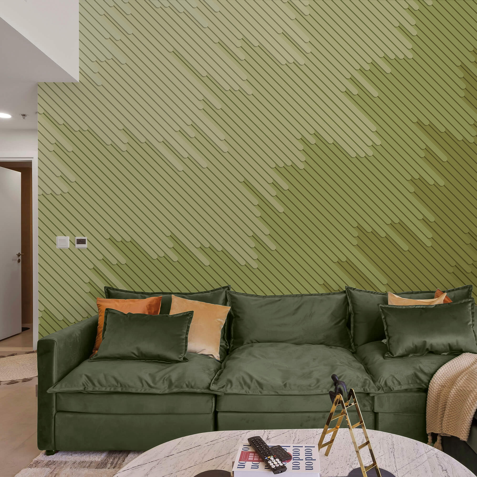 Απαλές αποχρώσεις και απαλές γραμμές διαπλέκονται