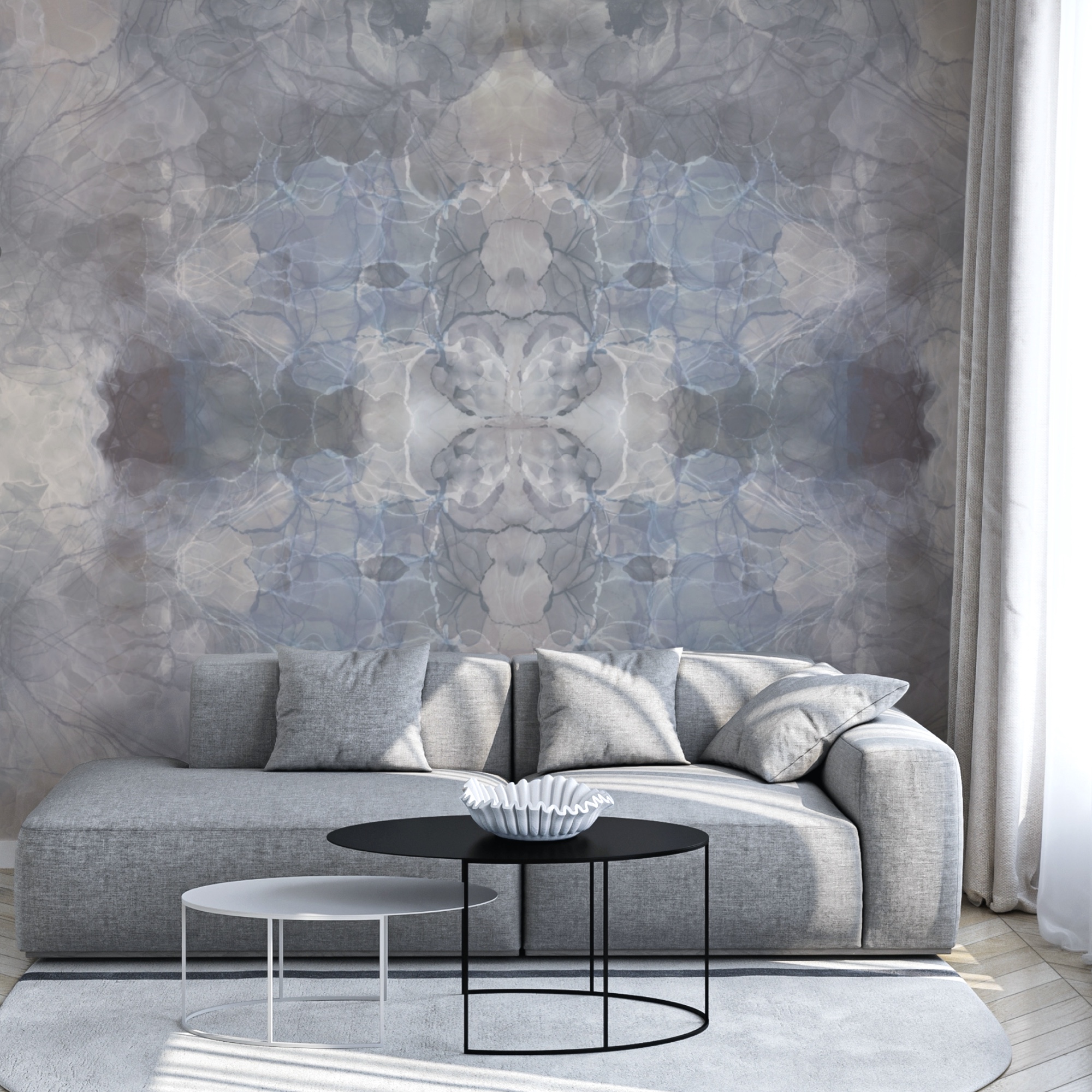 Γκρι και λευκό φόντο