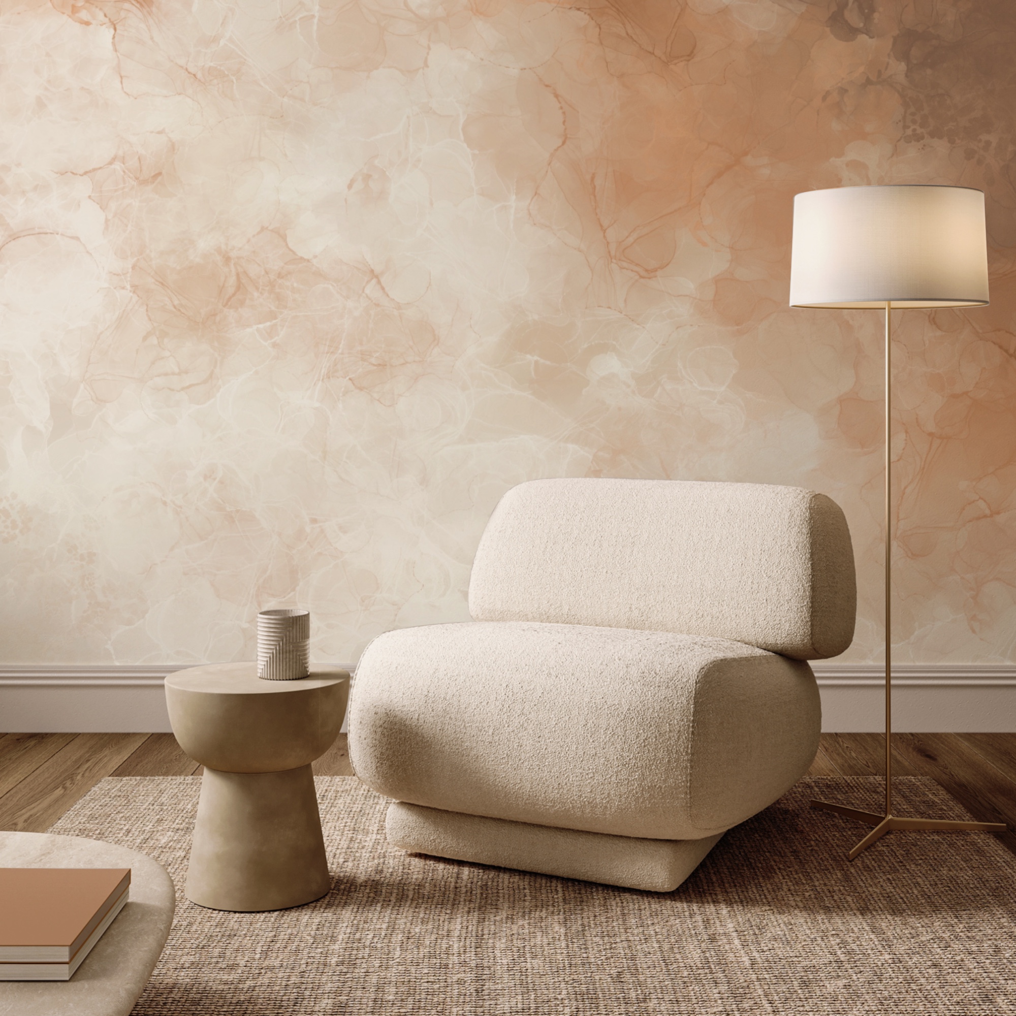 Λεπτές αποχρώσεις που αναμειγνύονται απαλά μεταξύ τους