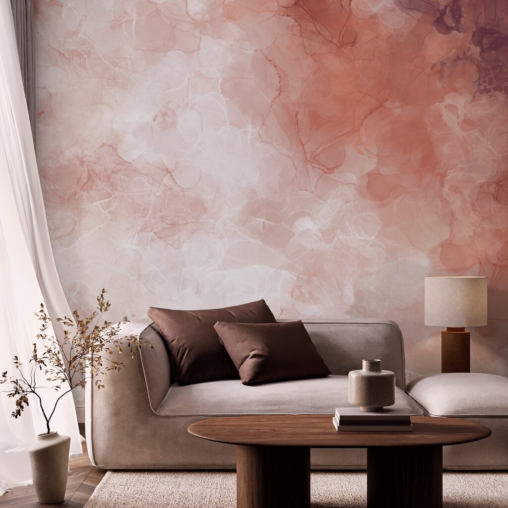 Απαλές αποχρώσεις αναμειγνύονται σε απαλά κύματα