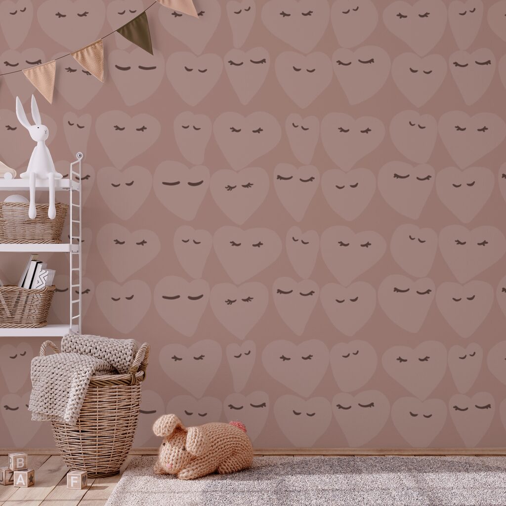 Σχέδια καρδιάς με παιχνιδιάρικες εκφράσεις