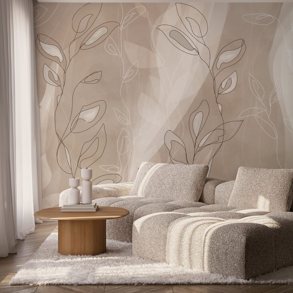 Απαλές γραμμές σε απαλό φόντο