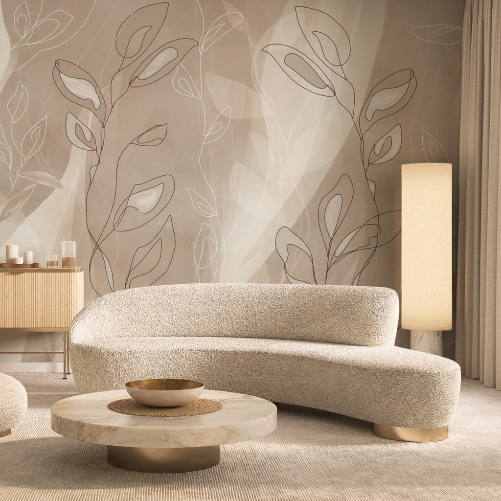 Απαλές γραμμές σε απαλό φόντο