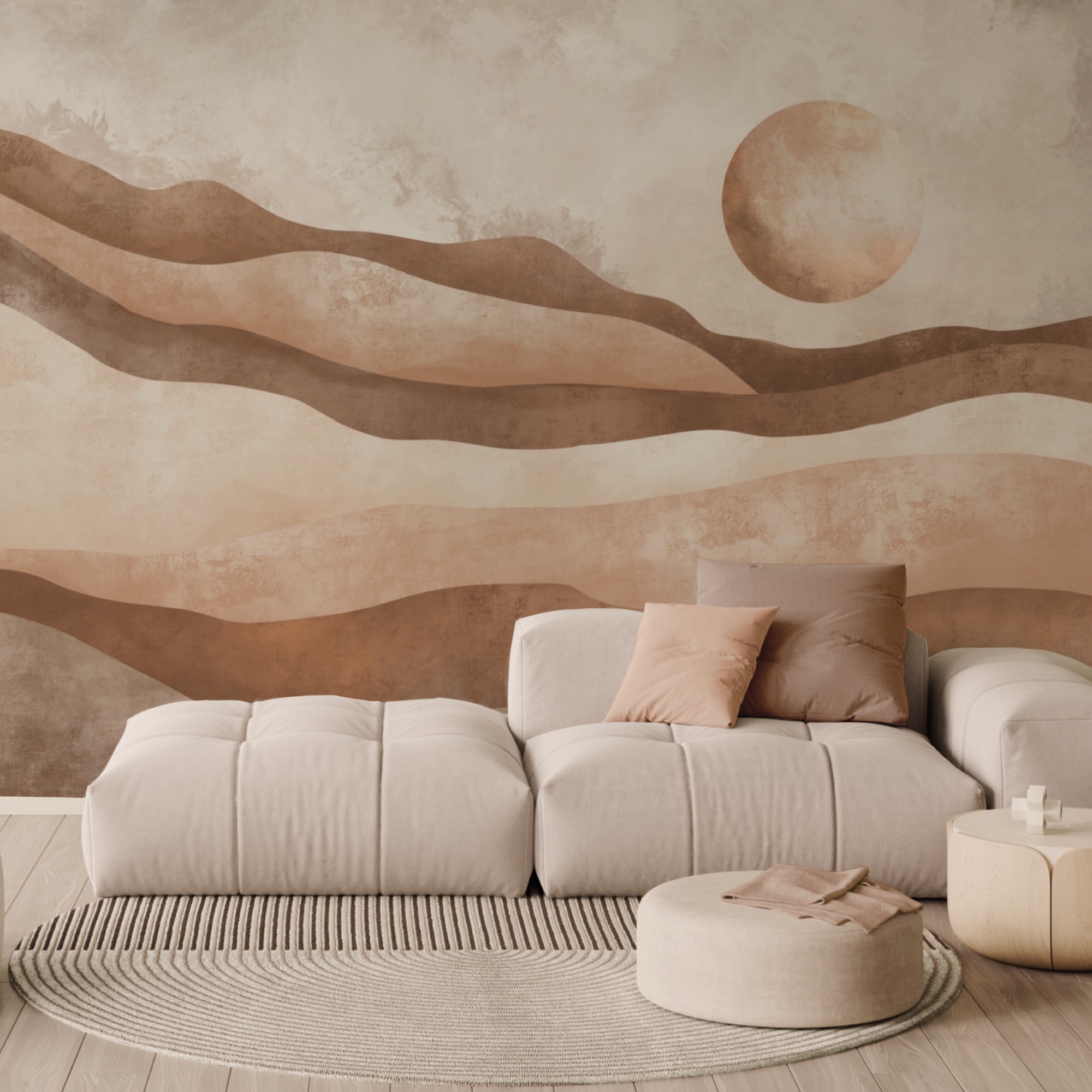 Ζωγραφική ενός ερημικού τοπίου