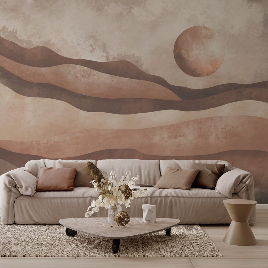 Ζωγραφική ενός ερημικού τοπίου