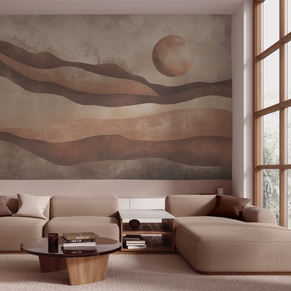 Ζωγραφική ενός ερημικού τοπίου