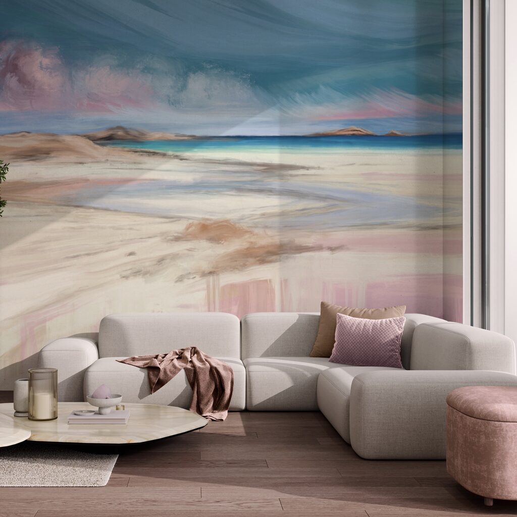 Ζωγραφική μιας παραλίας