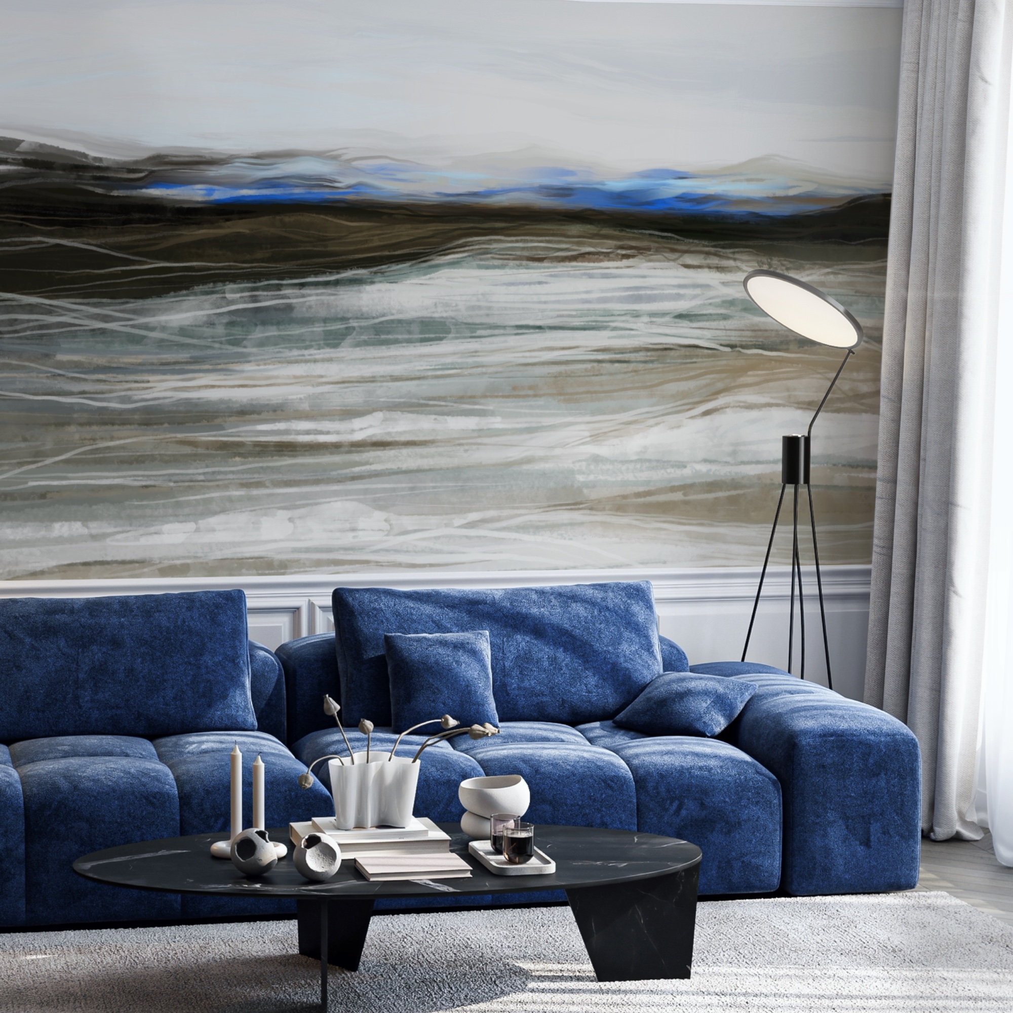 Ζωγραφική ενός τοπίου