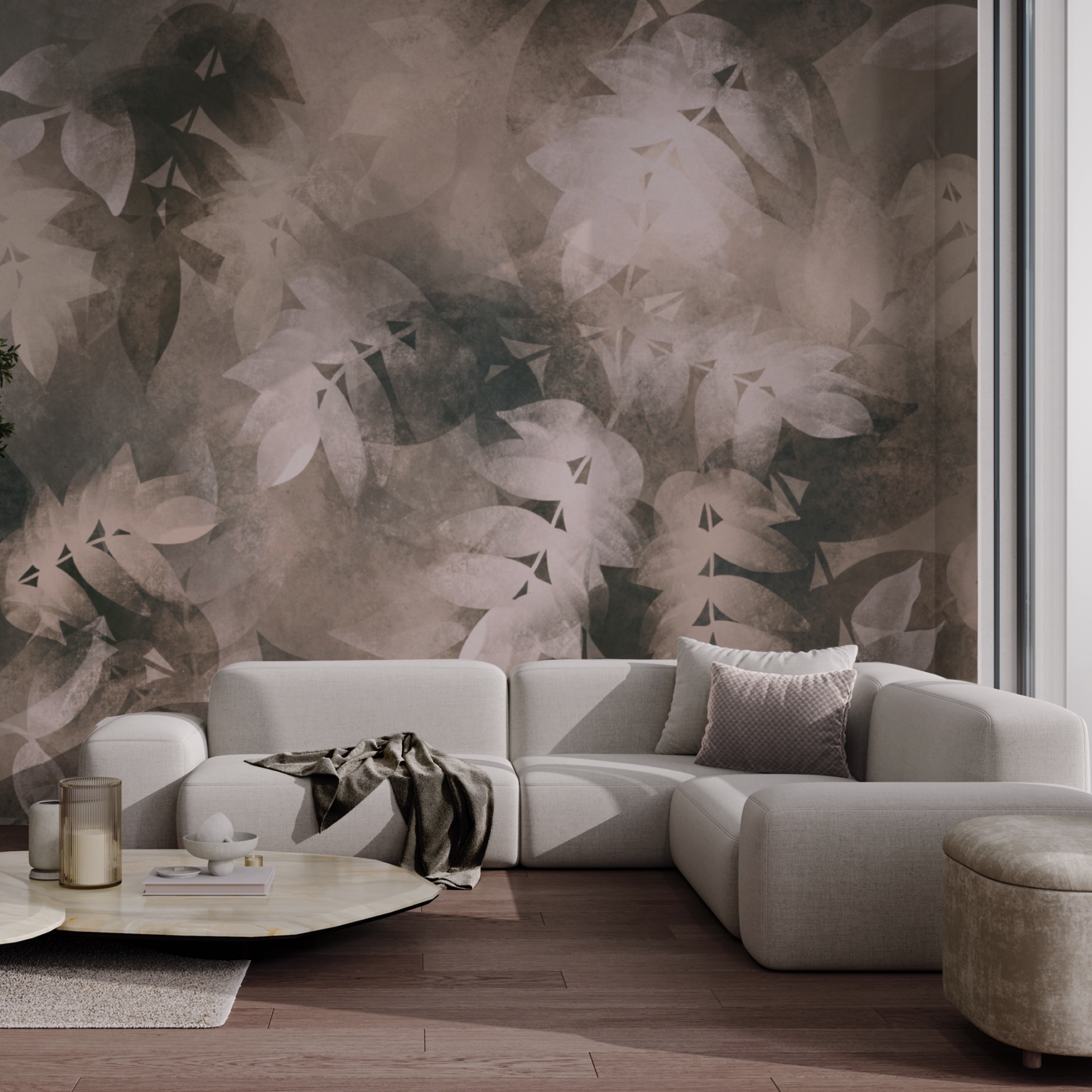 Μαλακά φύλλα σε λεπτές αποχρώσεις