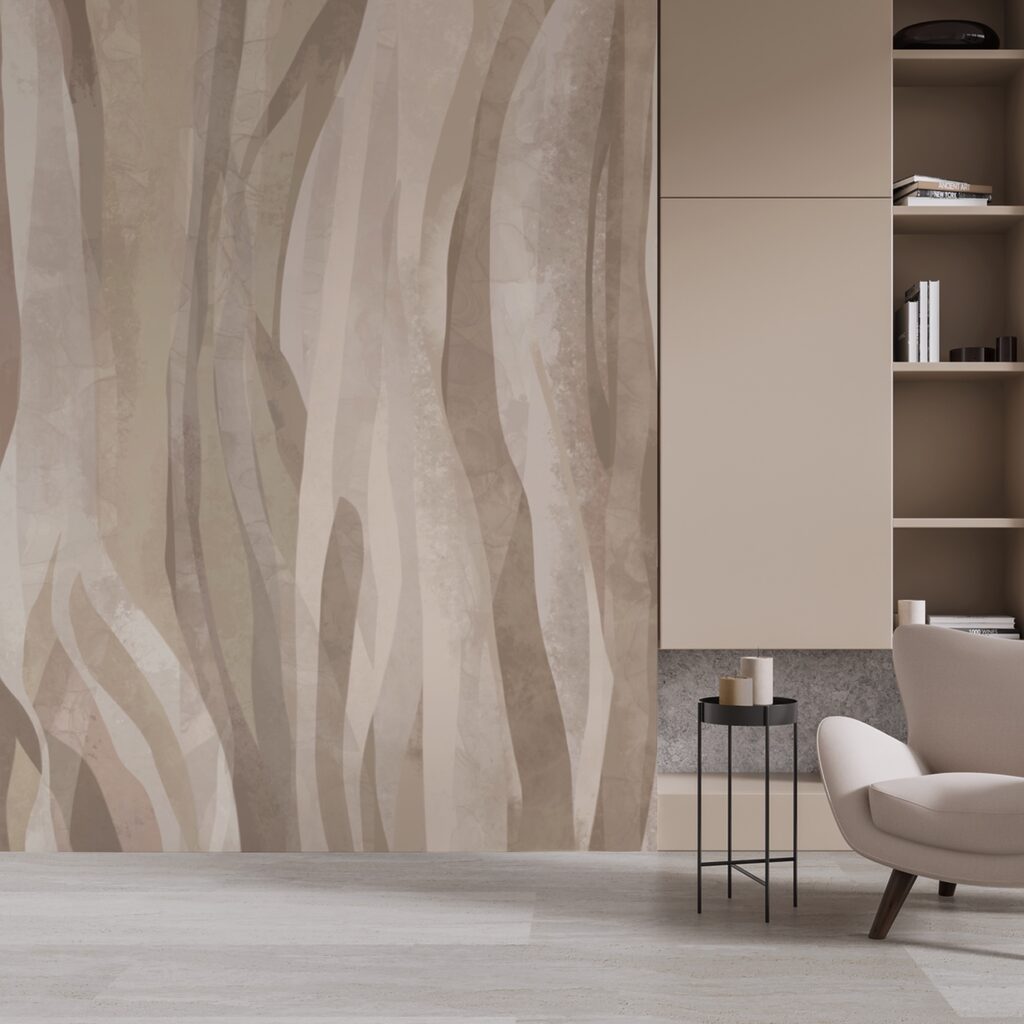 Αφηρημένα φυσικά μοτίβα σε απαλές αποχρώσεις