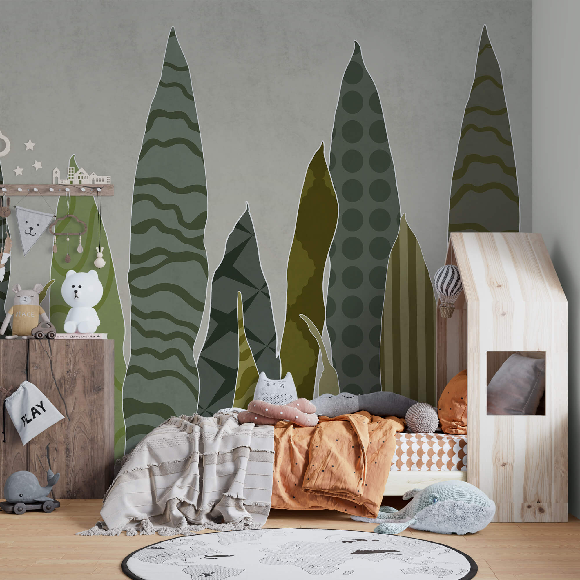 Ομάδα πράσινων φύλλων