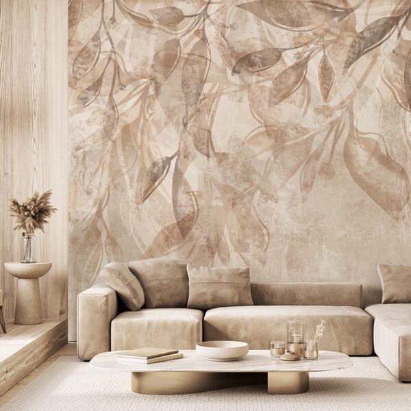 Λεπτά φύλλα σε απαλές αποχρώσεις