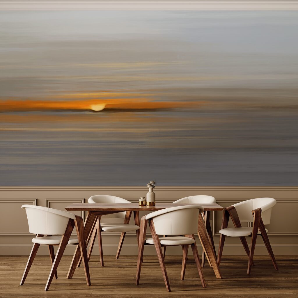 Ηλιοβασίλεμα πάνω από το νερό