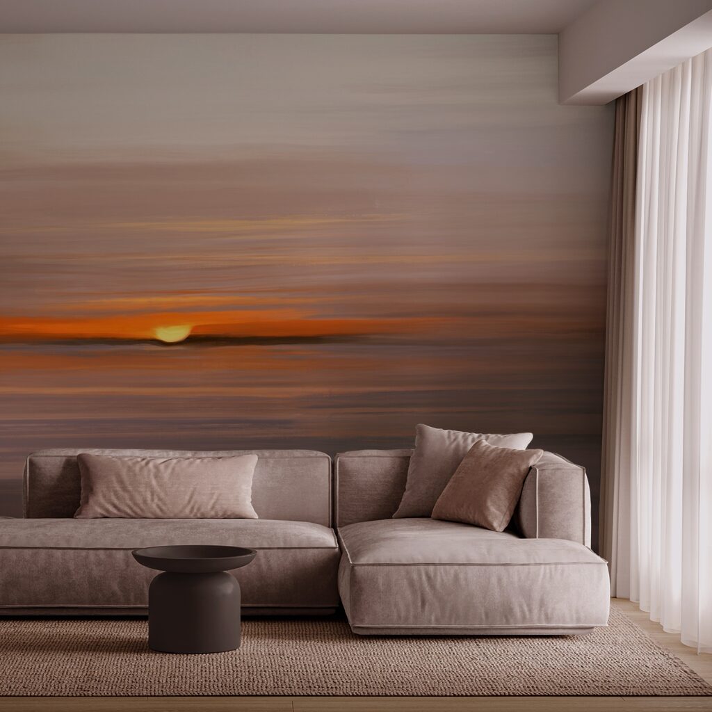 Ηλιοβασίλεμα πάνω από το νερό