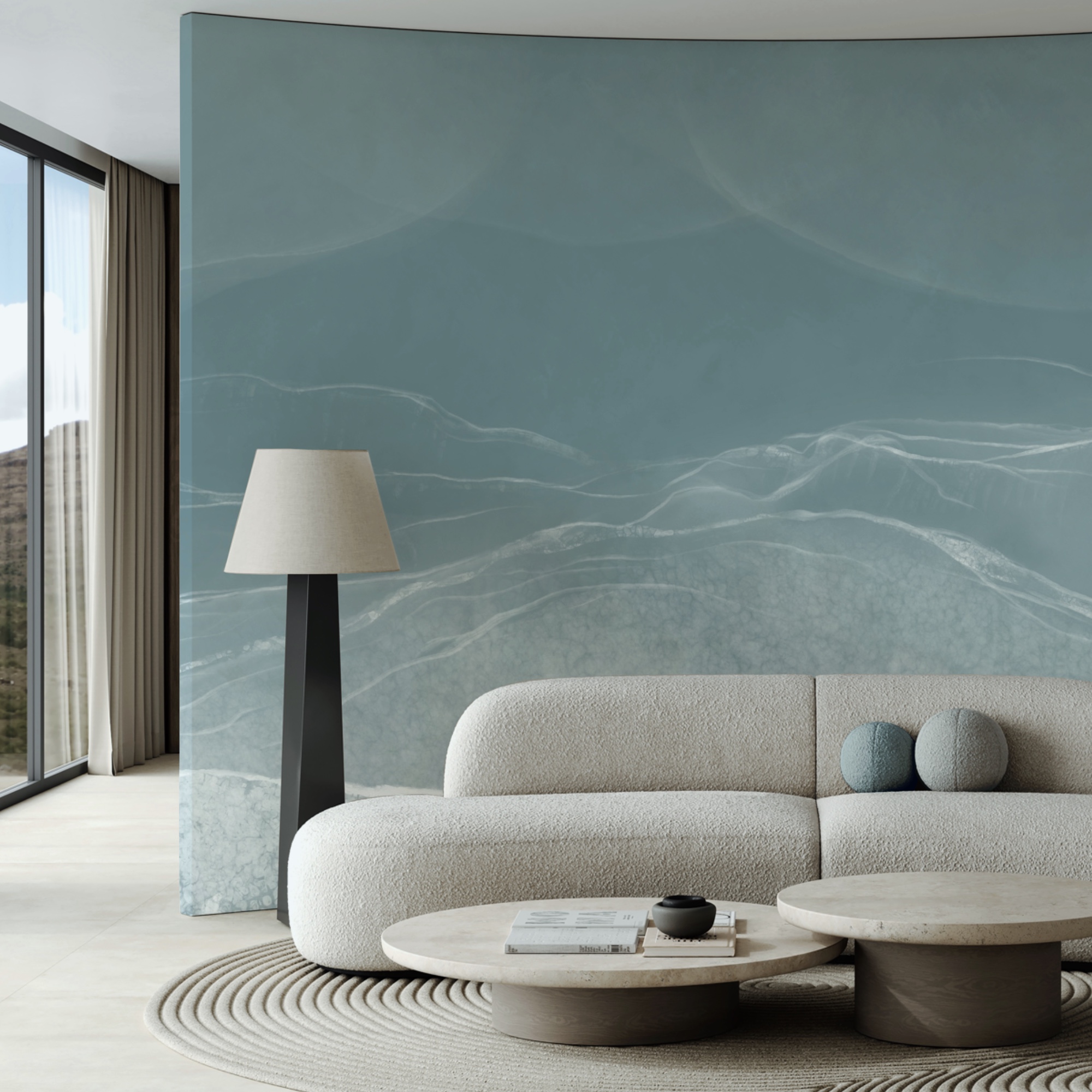 Απαλά κύματα σε ήπιους τόνους