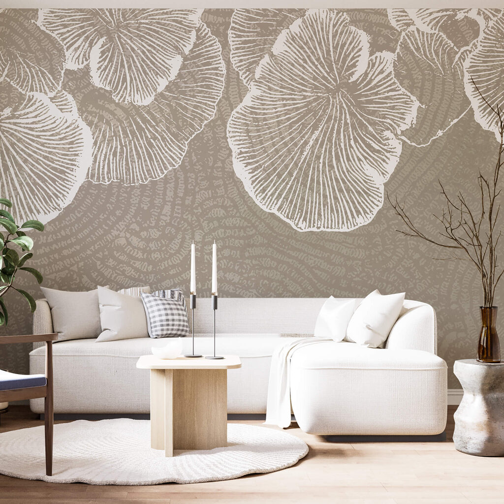 Λεπτά πέταλα σε απαλό φόντο