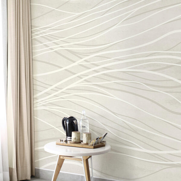 Λευκές γραμμές σε λευκή επιφάνεια