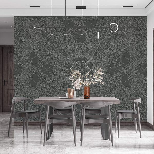 Γκρι και λευκό μοτίβο