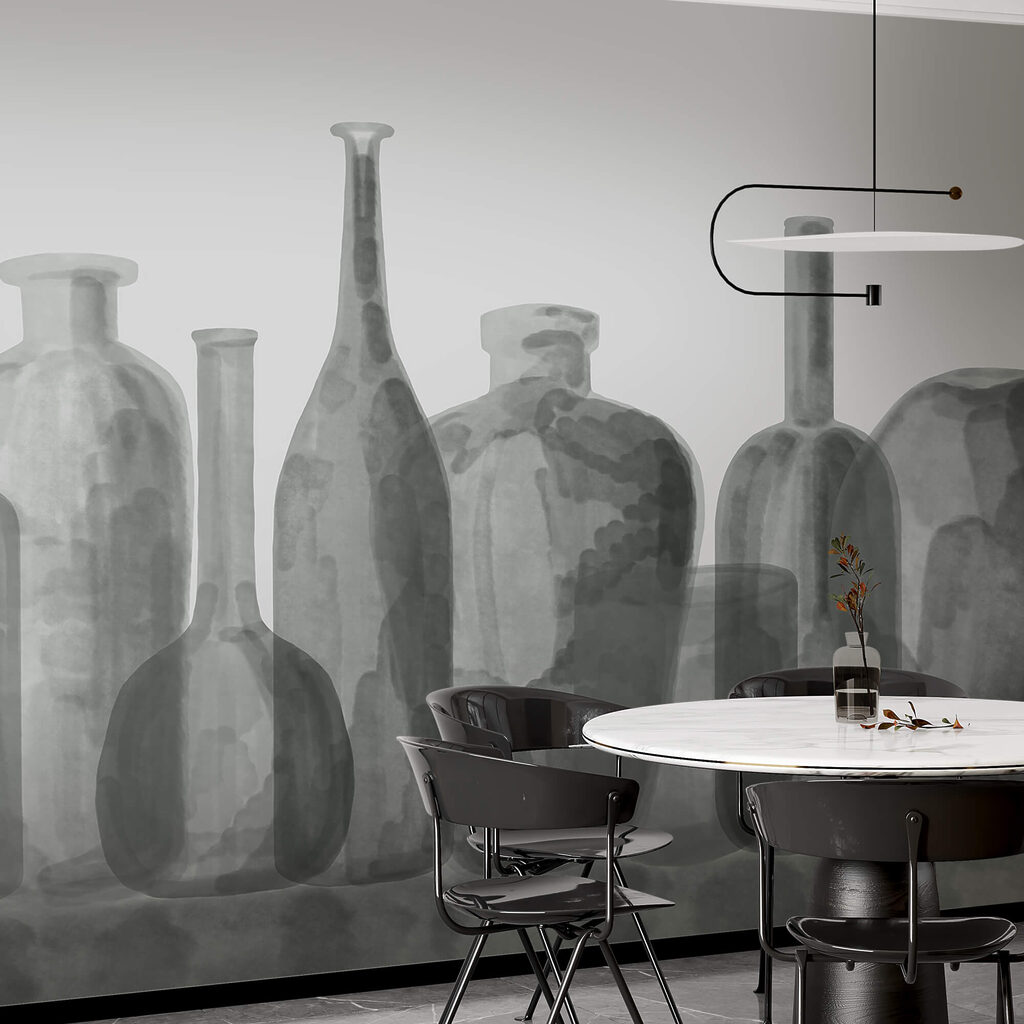 Ομάδα γυάλινων φιαλών