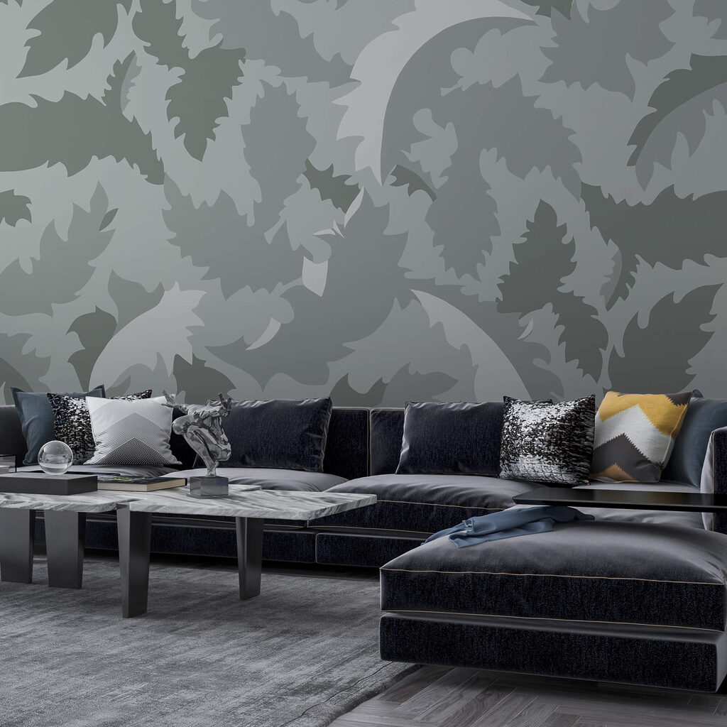 Γκρι και λευκό μοτίβο