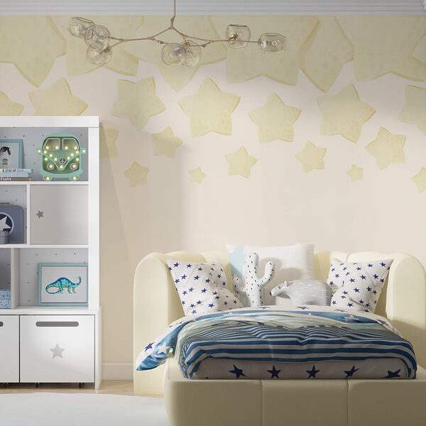 Ομάδα αστεριών σε λευκό φόντο