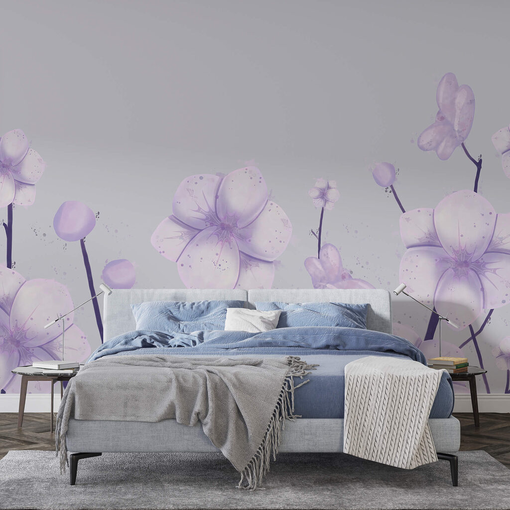 Ομάδα λουλουδιών σε λευκό φόντο