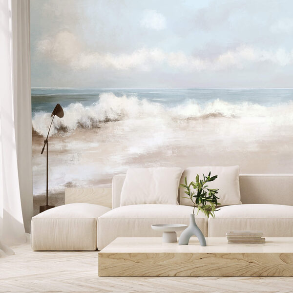 Ζωγραφιά μιας παραλίας