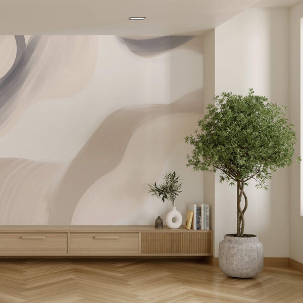 Αφηρημένες σπείρες σε απαλούς τόνους