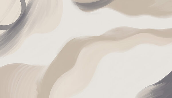 Abstract swirls in soft tones