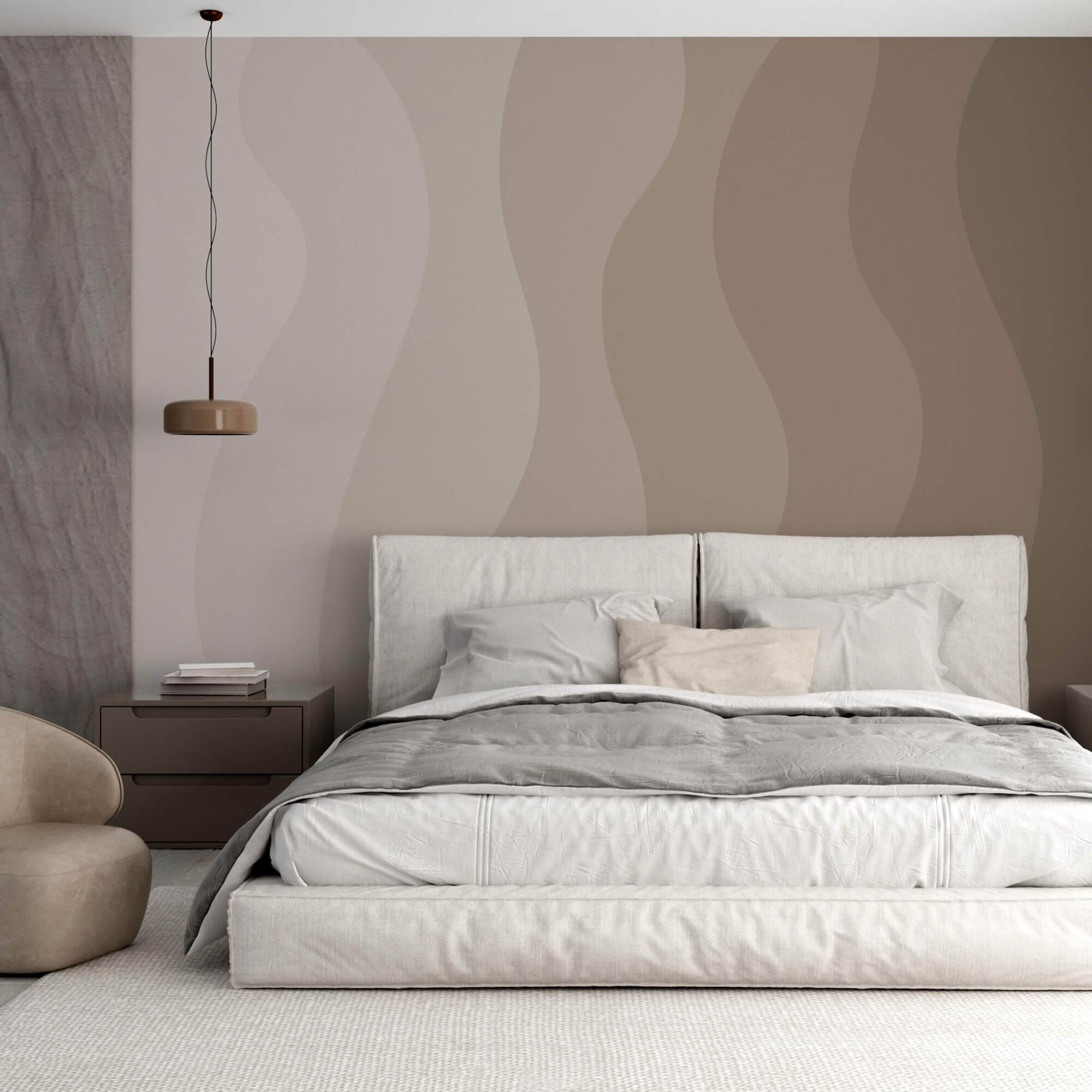 Αρμονικά κύματα απαλών χρωμάτων