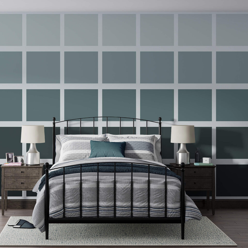 Γκρι τετράγωνα με μαύρα τετράγωνα