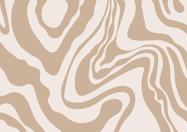 White and brown swirls