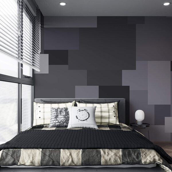 Γκρι τετράγωνα σε μια στοίβα