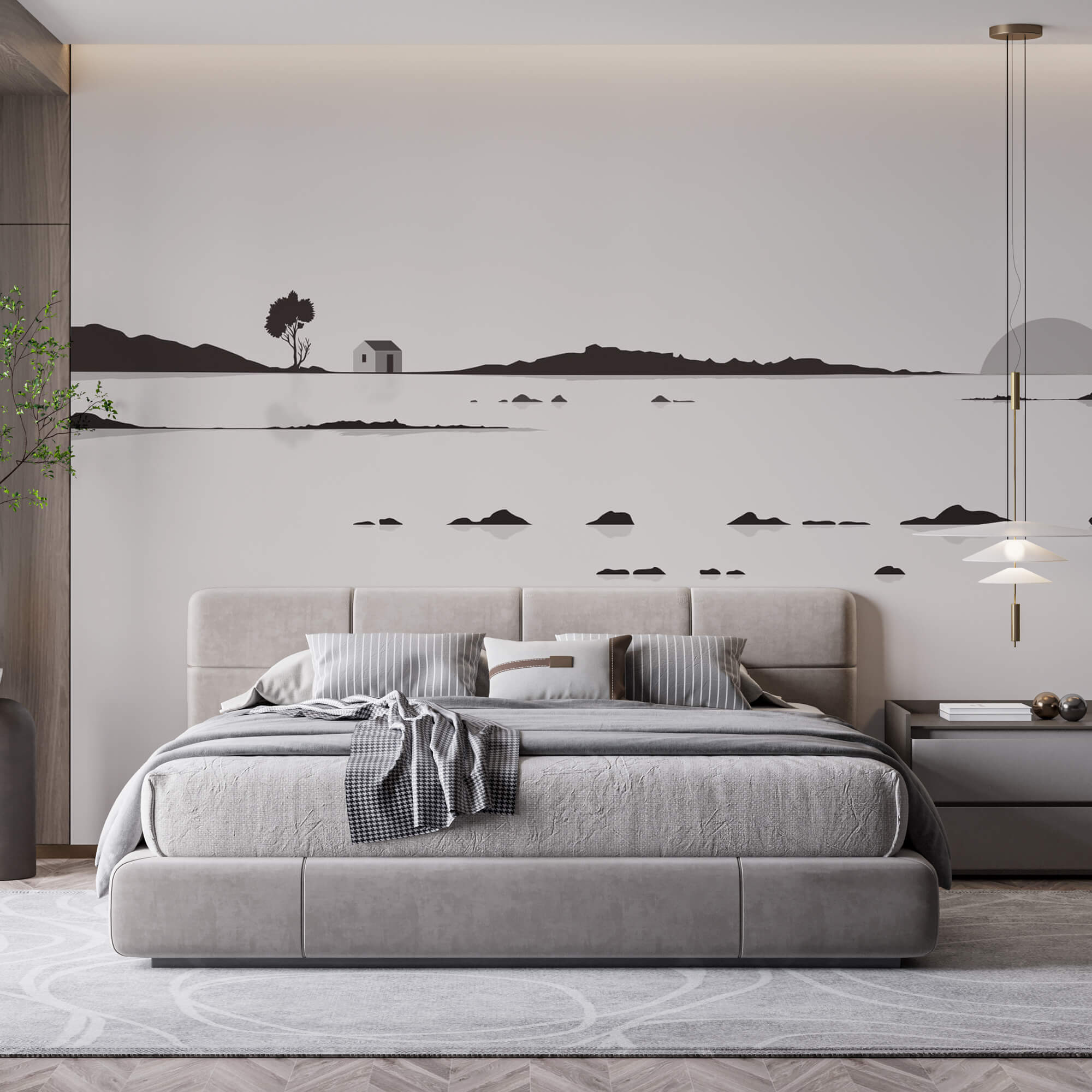 Σπίτι στη μέση μιας λίμνης