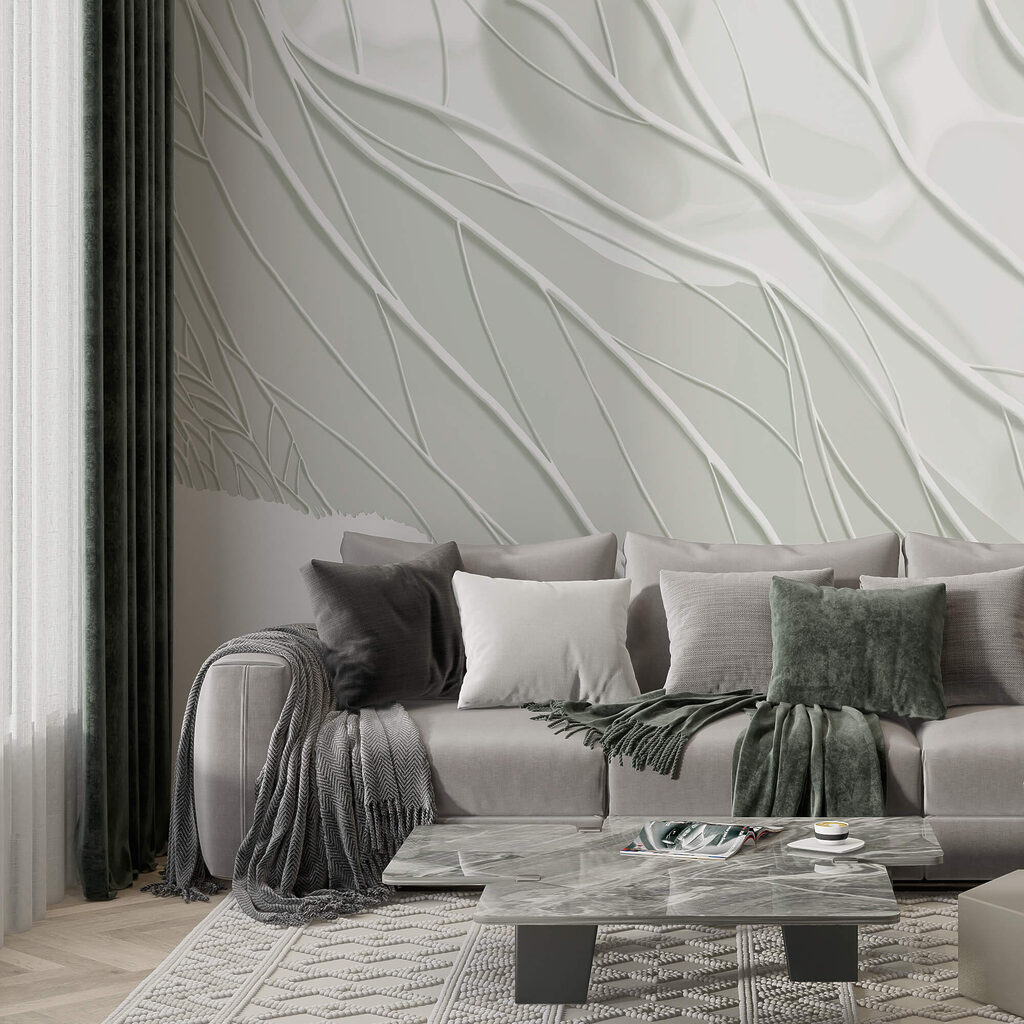 Λευκό φόντο με γραμμές