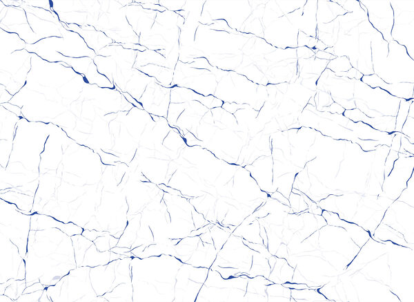 White surface with blue lines