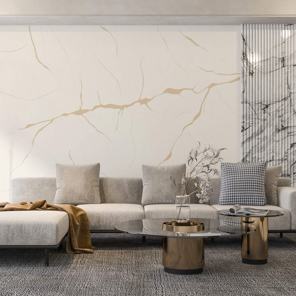 Λευκή επιφάνεια με ρωγμές