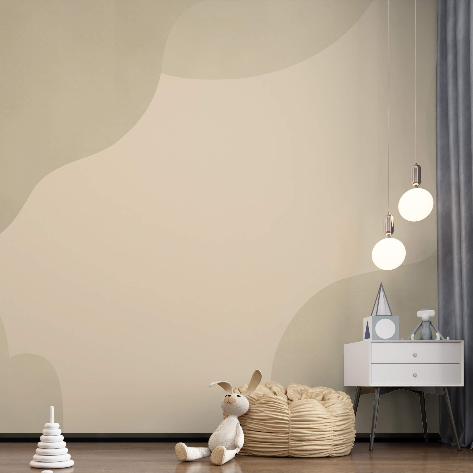 Μπεζ και λευκό φόντο