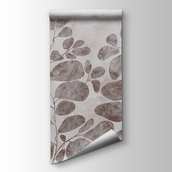 Soft leaves on a muted background