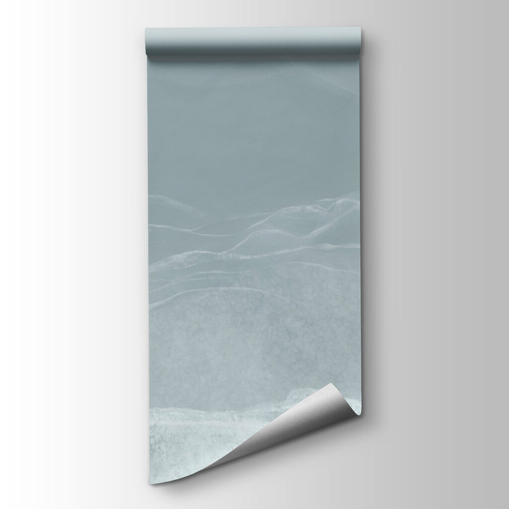 White and gray landscape