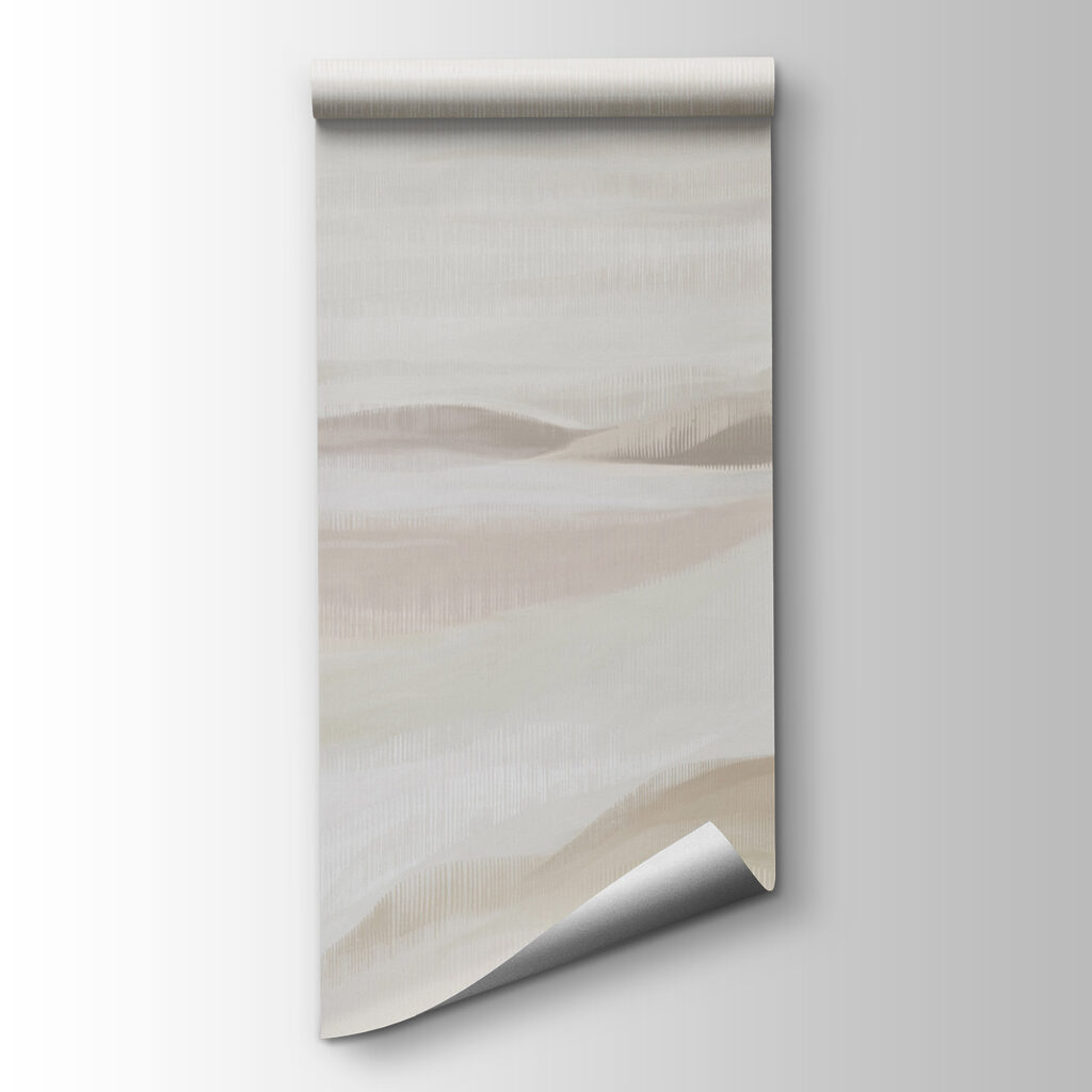 Painting of a desert landscape