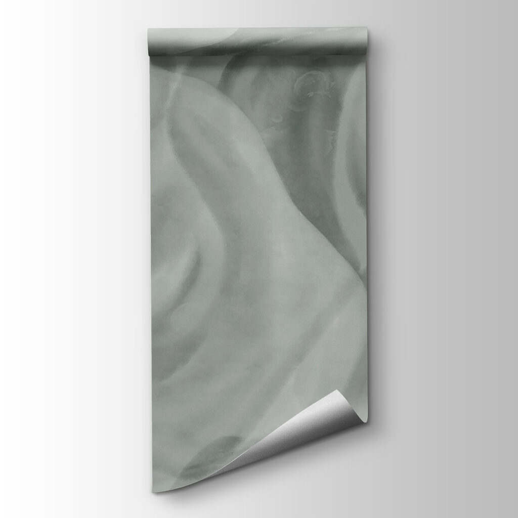 Soft, swirling shapes in gentle tones