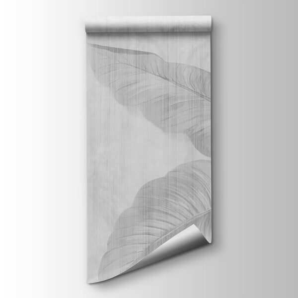 Elegant leaves on a subtle backdrop