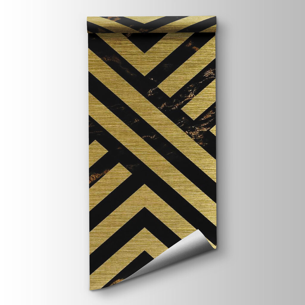 Dynamic geometric lines in contrast